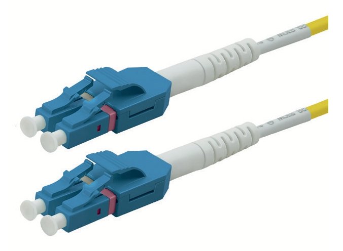 Roline Lwl Cable Duplex 9 125M OS2, Lc Lc, Uniboot, Yellow 0,5M