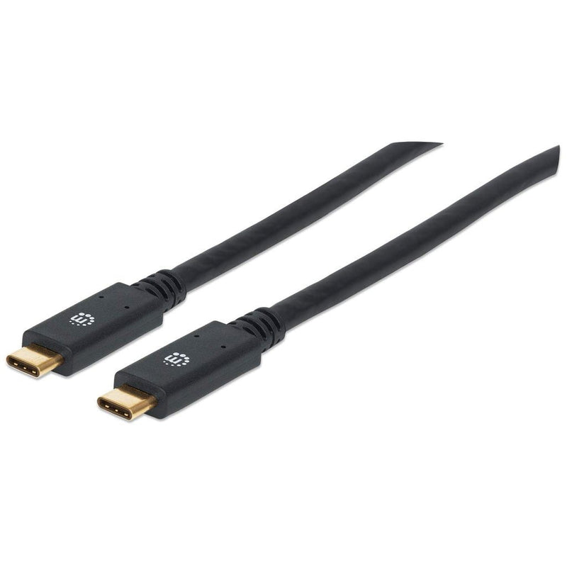 Manhattan 354905 USB Cable 2M USB 3.2 Gen 1 [3.1 Gen 1] USB C Black