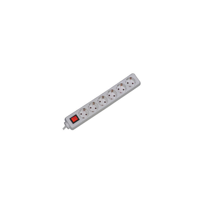 Bachmann 381.244S Power Strip 6 Salidas AC White