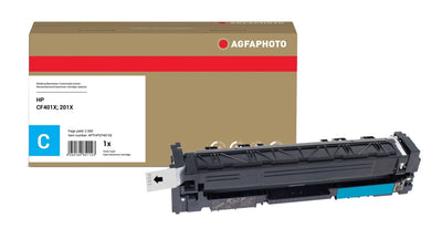 Agfaphoto APTHPCF401XE Cartridge Toner 1 Pieces Cyan — image 1