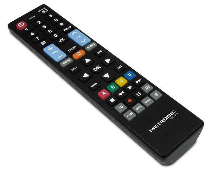 Metronic Remote Control Universal TV 5 1 - Black