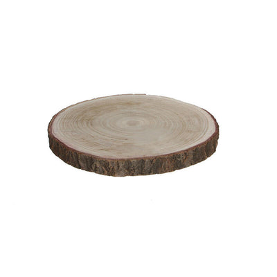 Base Decorativa Tronco Wood Ø30X3CM — image 1