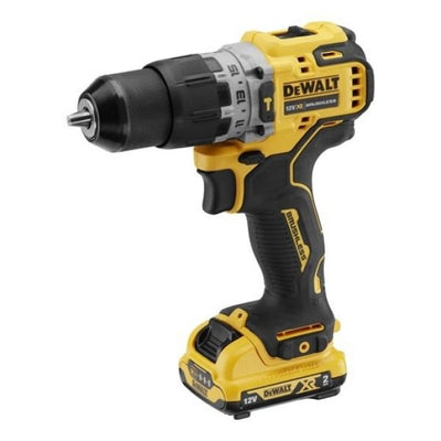 Dewalt Drill Impacto Wireless DCD706D2, 12VOLT Yellow/Black 2X Li-ion Xr Battery 2AH, In T Stak Box) DCD706D2- — image 1