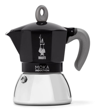 Bialetti New Moka Induction Black 4 Cups — image 1