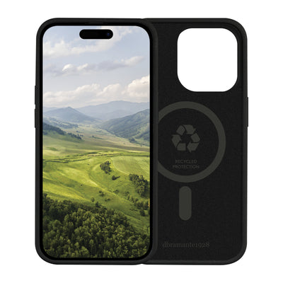 DBRAMANTE1928 Monaco Magsafe Case For Iphone 15 Pro Black — image 1