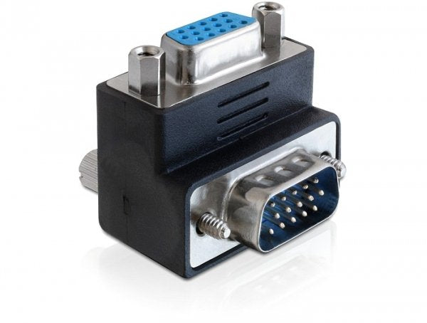 Delock Adapter VGA Male / Female 270G Angeled
