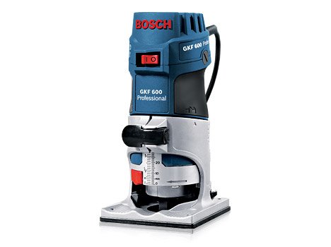Bosch Fresadora Cantos Gkf 600 Professional, 060160A100