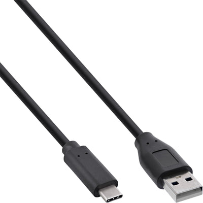 Inline Cable USB 2.0, Type-c Male a Male Black 1,5M — image 1