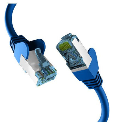 Efb RJ45 Network Cable With CAT.7 Rohcable Blue 10M — image 1