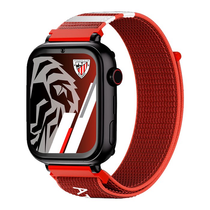 Savefamily Watch Smart Kids Savewatch Plus Edition Athletic Club With GPS And Llamada - Strap Fabric Red