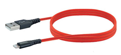 Schwaiger USB 2.0 Cable M. A-apple Lightning 1,2M Red — image 1