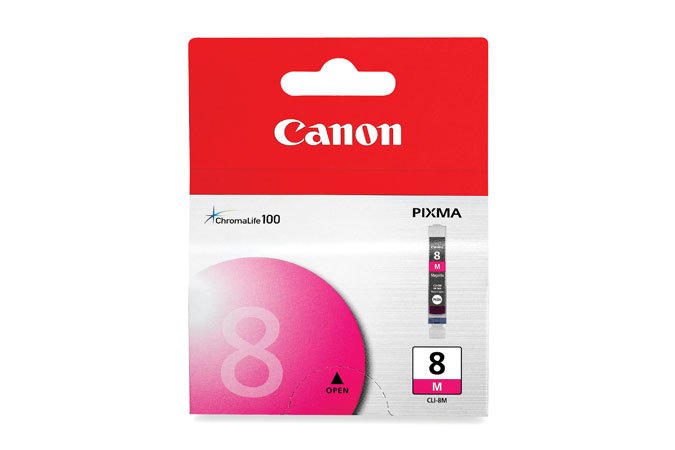 Canon CLI-8M Ink Cartridge 1 Pieces Genuine Magenta