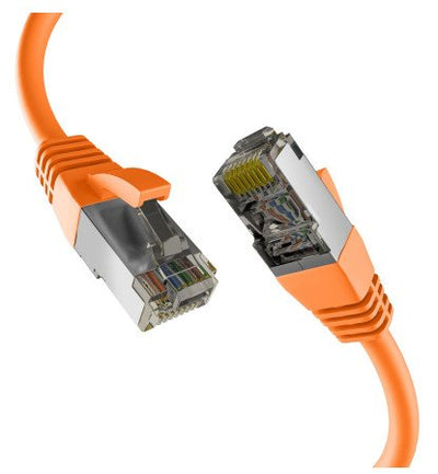Efb CAT.8.1 Orange 2M RJ45 Network Cable S FTP Pimf — image 1