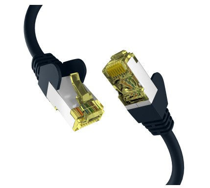 Efb CAT.6A Black 0,25M Network Cable FTP Pimf