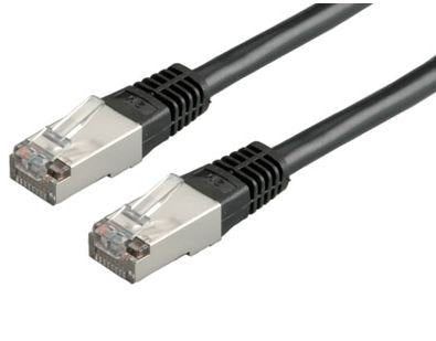 Roline Network Cable KAT.6 Class And S FTP Pimf Black 7M — image 1