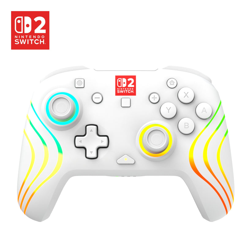 Turtle Beach Afterglow White Controller Set RGB Wireless Nintendo Switch 2