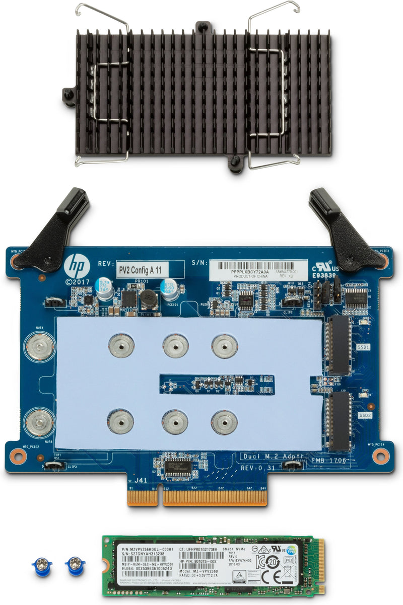 HP Z Turbo Drive SSD Cifrado 2TB Internal M.2 Tcg Opal Encryption 2.0 HP Z8 G4