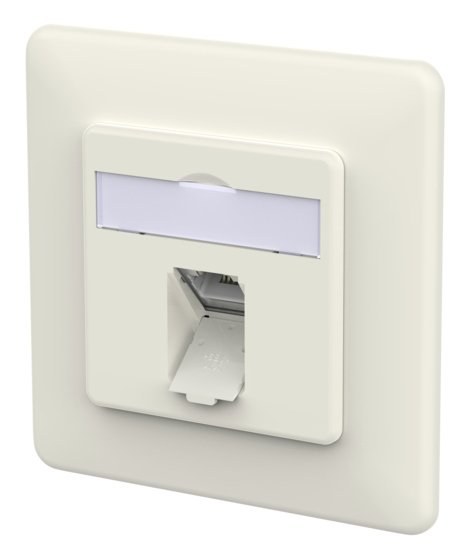 Metz Connect 130D371002-I Socket Power RJ-45 White
