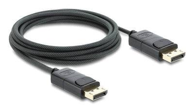 Delock Koaxiales DisplayPort Cable 8K 60 HZ With Geflechtmantel 2M — image 1