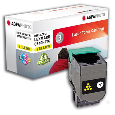 Agfaphoto APTLC540H2YE Cartridge Toner 1 Pieces Yellow — image 1