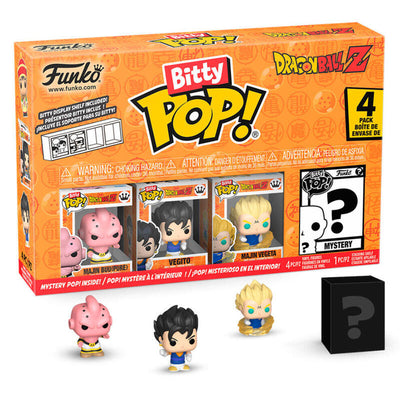 Blister 4 Figuras Bitty Pop Dragon Ball Z Gohan — image 1
