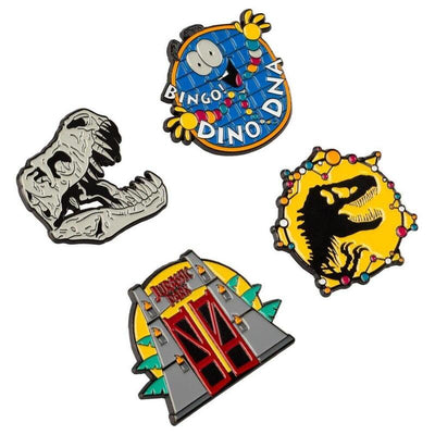 Blister 4 Pins Jurassic Park — image 1
