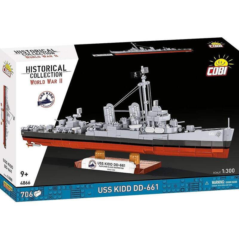 Bloques Uss Kidd DD-661