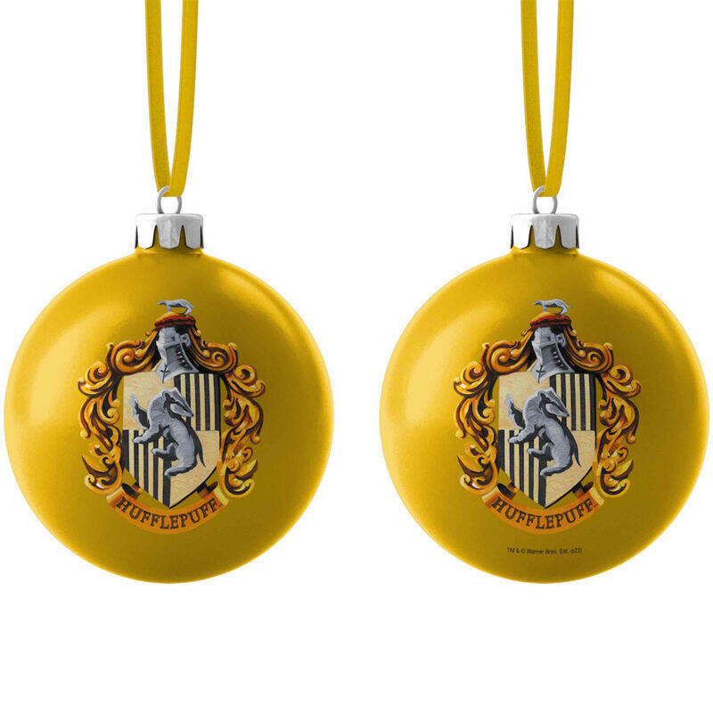 Bola Christmas Hufflepuff Harry Potter