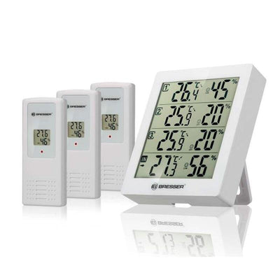 Bresser Temeo Hygro Quadro White — image 1
