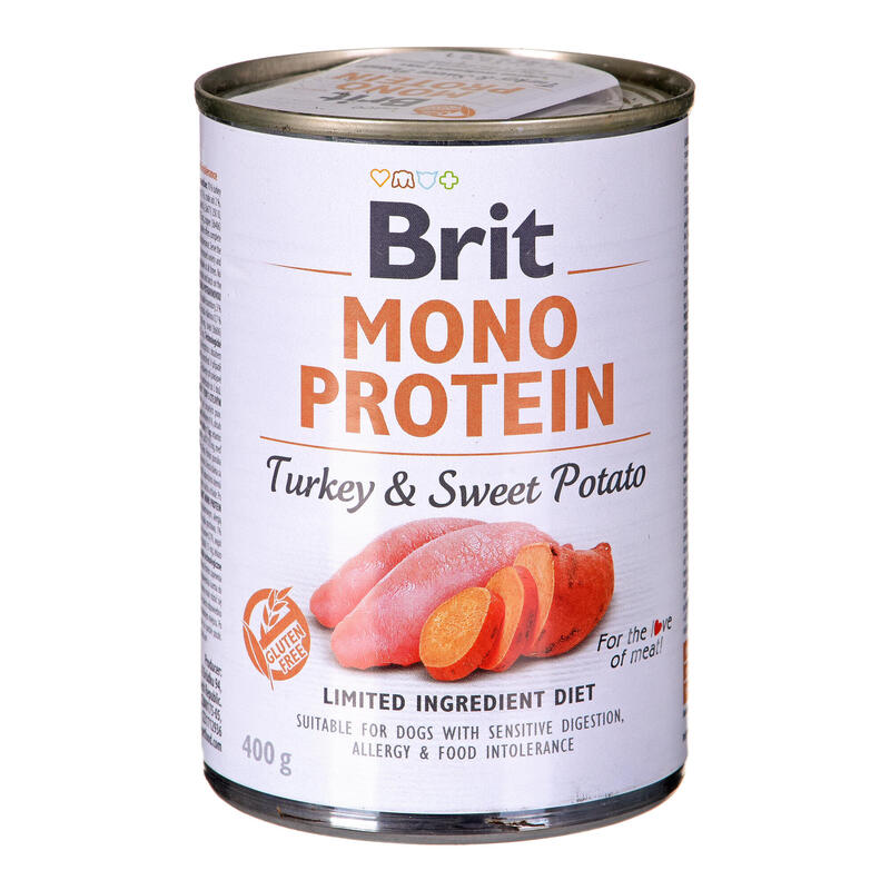 Brit Mono Protein Pavo With Boniato - 400G