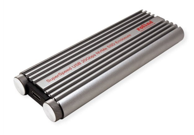 Roline External SSD Housing M.2 NVMe a USB 3.2 Gen 2X2 Type-c