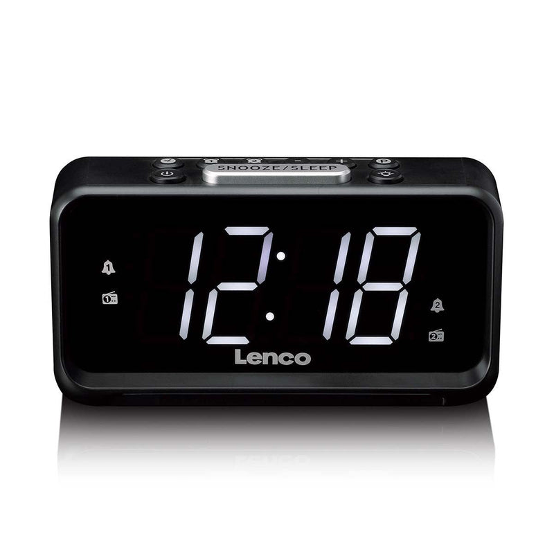 Lenco CR-28BK Radio Watch Analógica Black