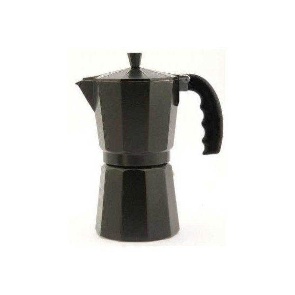 Orbegozo Coffee Machine Kfn 310 Aluminium Black - Prepara 3 Cups Cafe Segundos - Handle Ergonomico Mayor