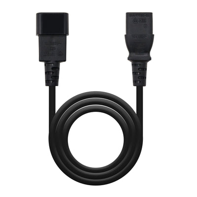 Nanocable Cable Power CPU C13 Female a C14 Male 1.50M - Black — image 1
