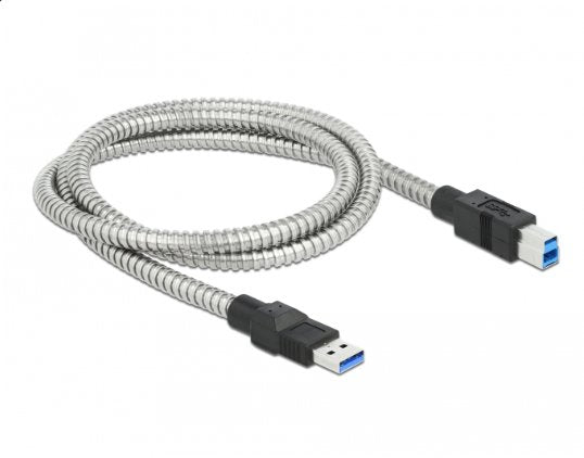 Delock USB 5Gbps Cable Type a Connector Male a Type B Connector Male With Metallmantel 1M