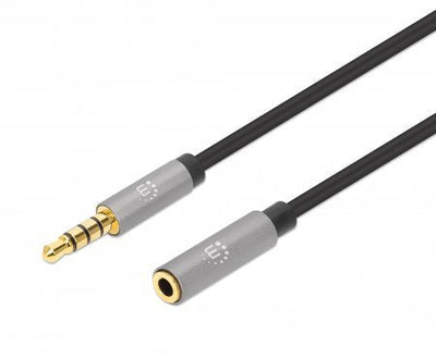 Manhattan Cable Alargador Audio Aux / Jack 3,5MM 3M — image 1