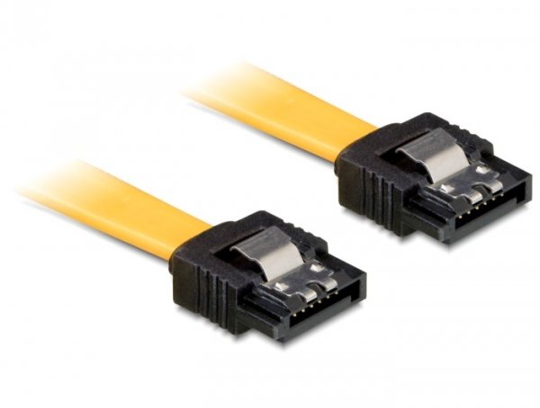 Delock Cable 82805 (sata - Sata, 0 30M, Yellow