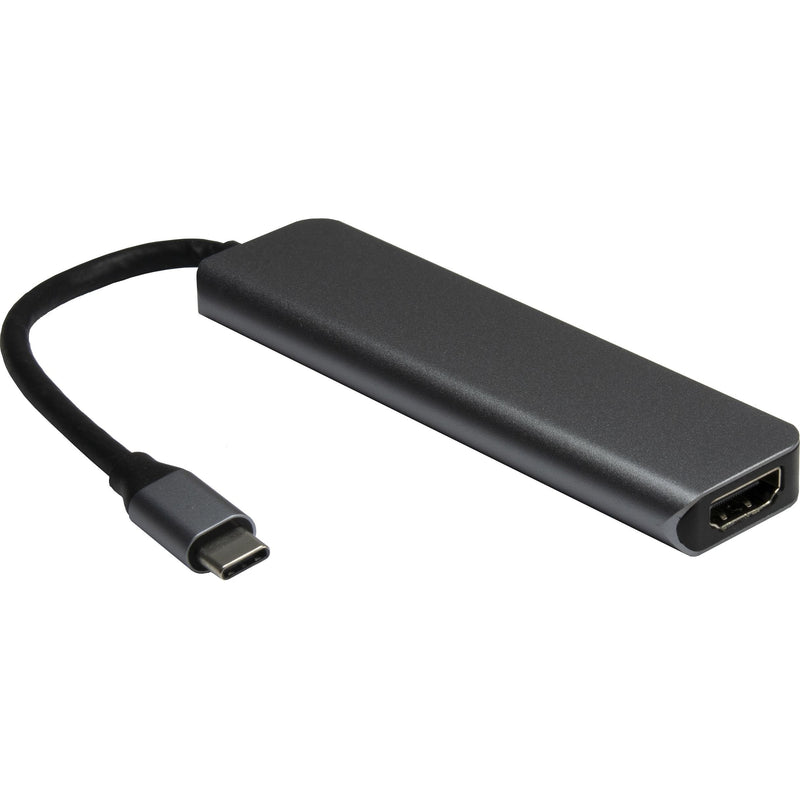 Inter-tech Adapter Argus H-469-01 5IN1 Usb-c, HDMI 4K, PD100W