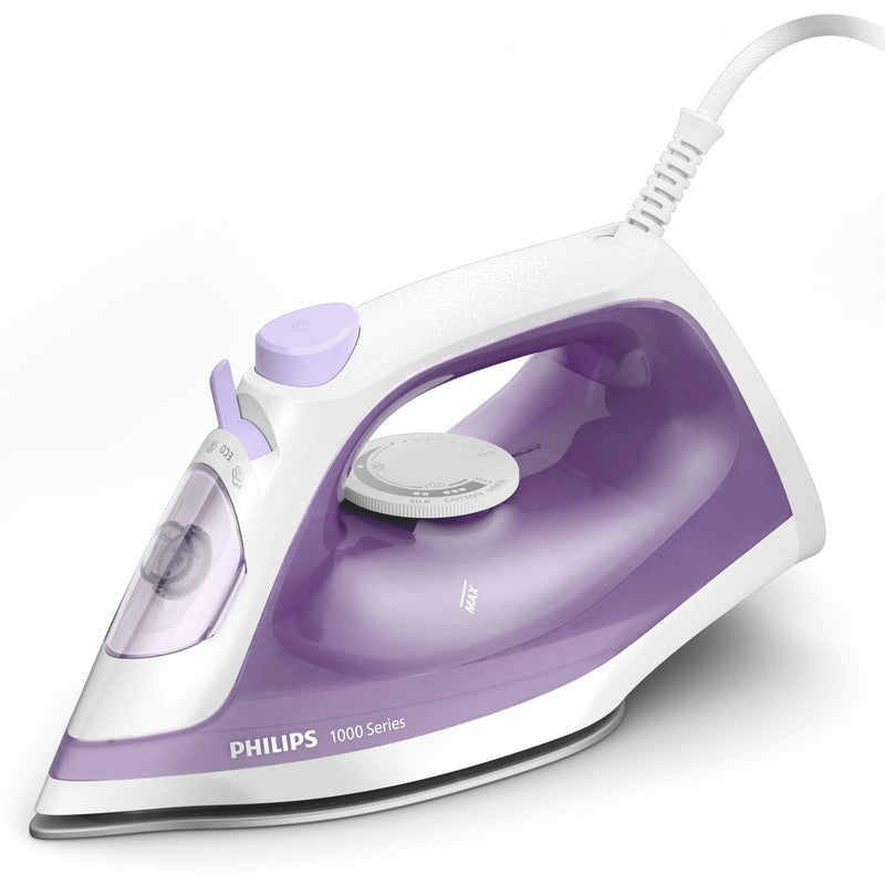 Philips Straightener a Steam 1000 Series DST1020/30 Soleplate Non-stick 1800W Violet White
