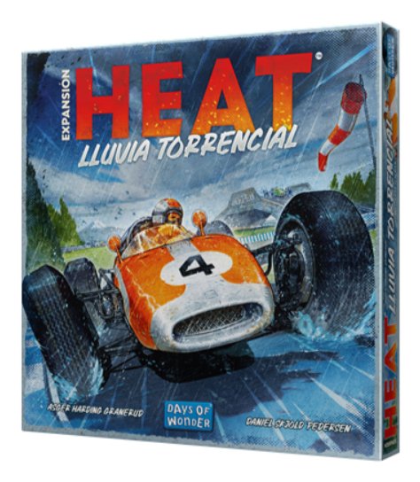 Set Of Desk Heat Lluvia Torrencial