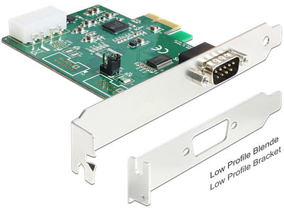 Delock 89333 Pci Express X1 Card To 1 X Serial RS-232 High Speed 921K With Voltage Supply — image 1