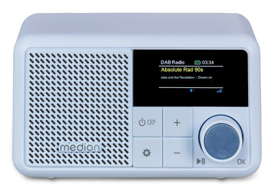 Medion Life® S66822 Tragbares Dab + Radio Blue — image 1
