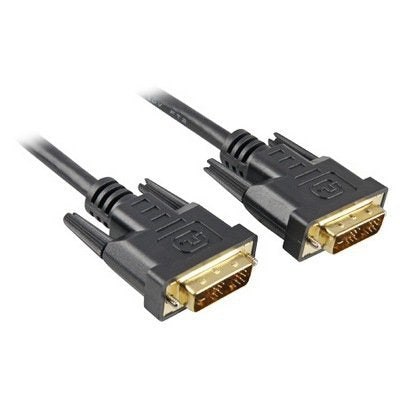 Sharkoon 3M DVI-d To DVI-d (18 + 1) Cable DVI Black
