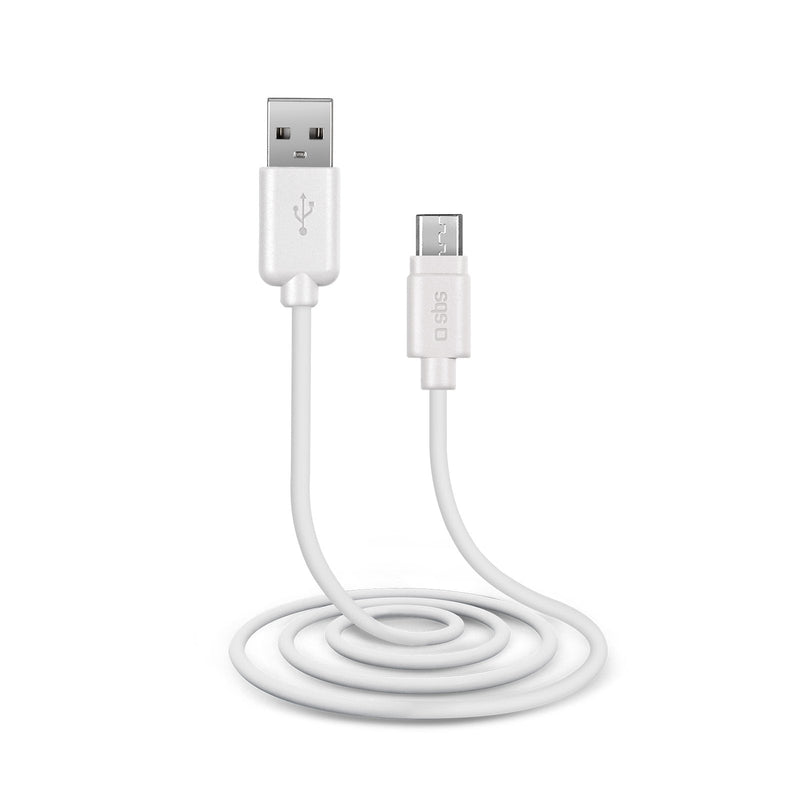 Sbs Tecablemicrow USB Cable 1M USB 2.0 Micro-usb B USB a White