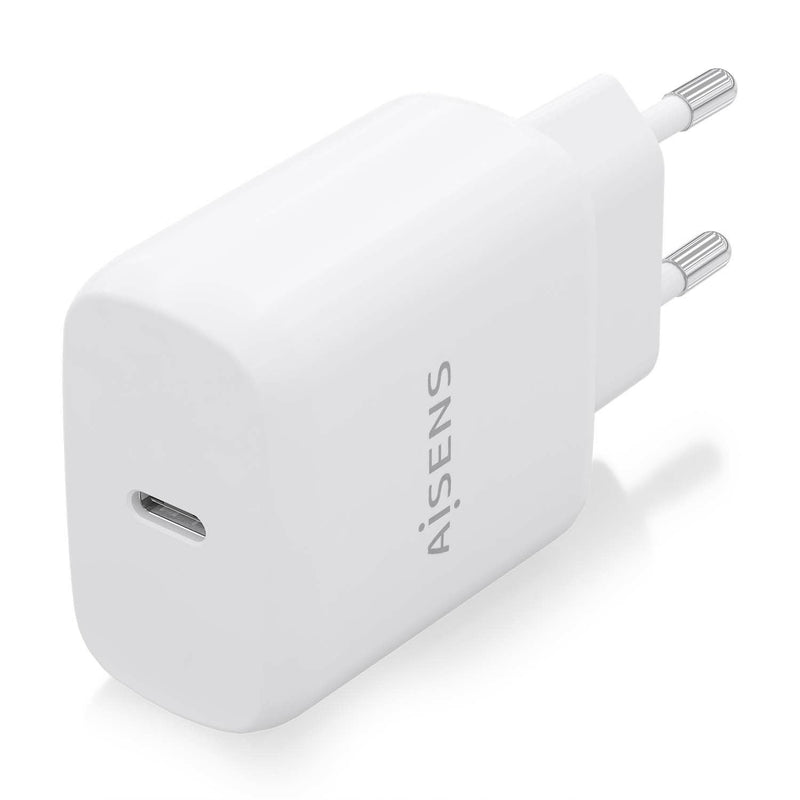 Aisens Charger USB-C PD 3.0 1 Port 1x USB-C 25W - White