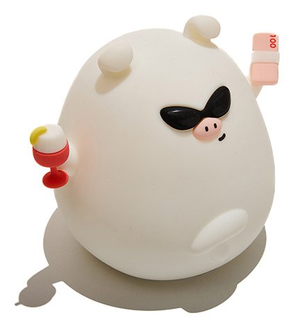 Muitomas Lamp LED Silicone Pig a Battery Aaa