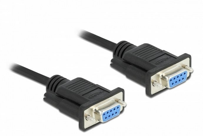 Delock Cable RS-232 SUB-D9 Female a Female Nullmodem 3M