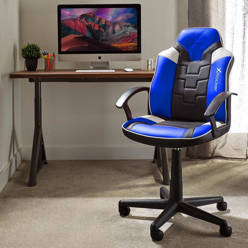 X Rocker 5120201 Chair Office Asiento Acolchado Respaldo Acolchado — image 1