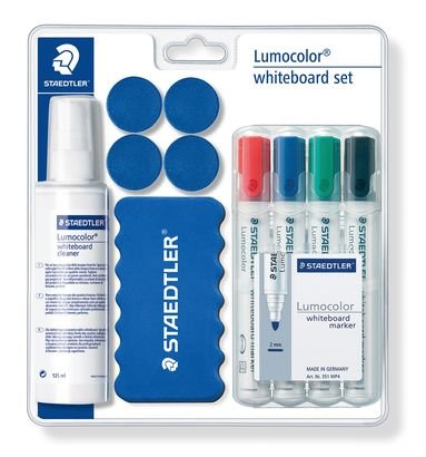 Staedtler Set Of Markers Whiteboard White Lumocolor