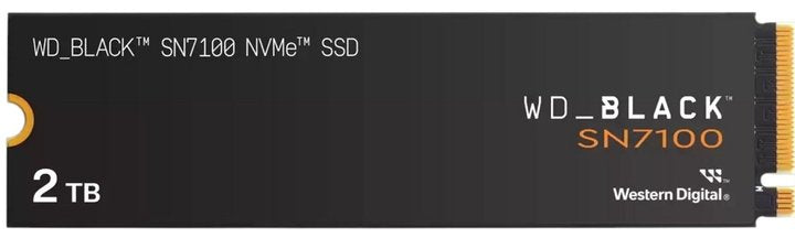 SanDisk SSD 2TB_WD M.2 2TB NVMe SN7100 Black